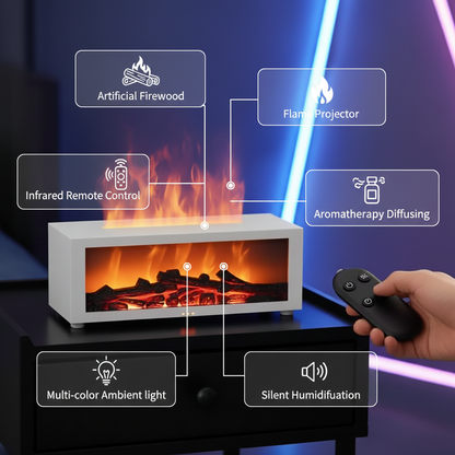 Velorhome™ - Cozy Fireplace Aroma Diffuser